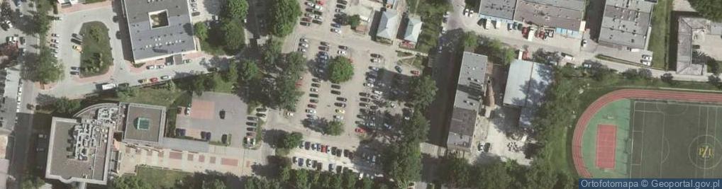 Zdjęcie satelitarne Parking Szpitala Uniwersyteckiego dla Odwiedzających