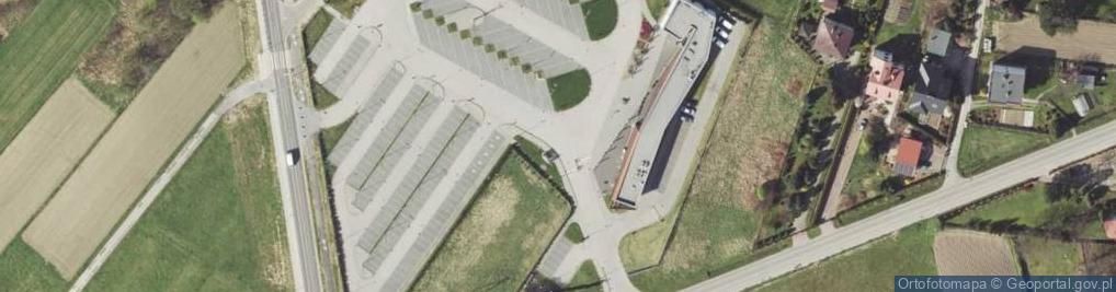 Zdjęcie satelitarne Przy Muzeum Birkenau