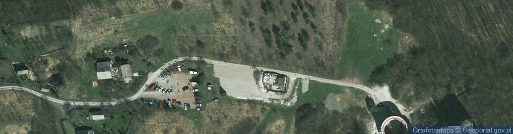 Zdjęcie satelitarne Zamek Tenczyn w Rudnie