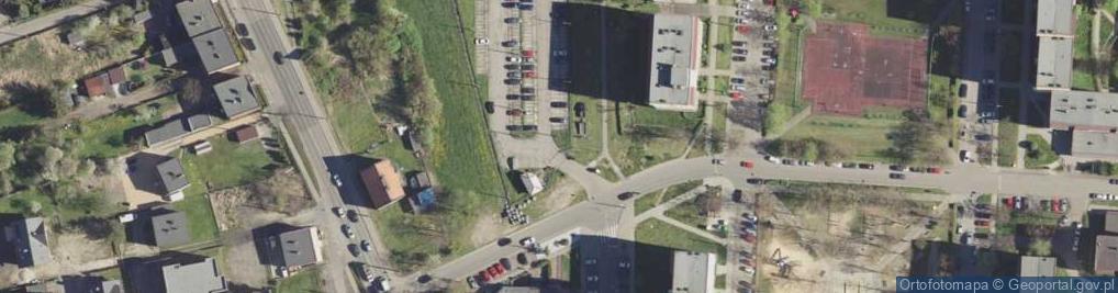 Zdjęcie satelitarne ERA - parking nr 25