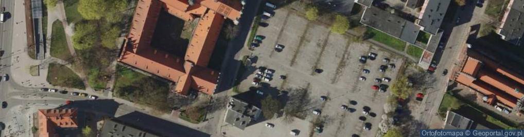 Zdjęcie satelitarne Gdańsk parking 2