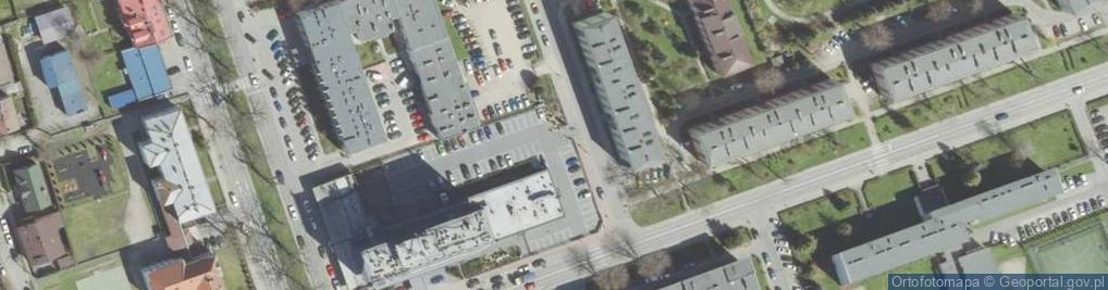 Zdjęcie satelitarne Hotel Beskid