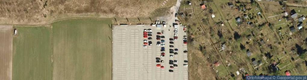 Zdjęcie satelitarne Orange Parking Modlin
