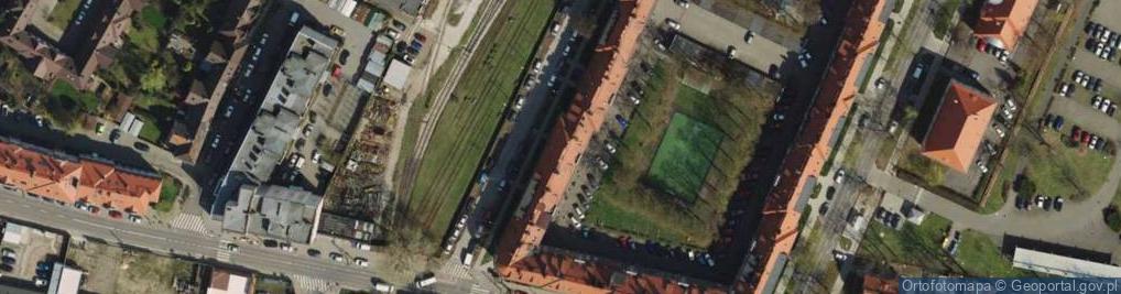 Zdjęcie satelitarne Parking Bukowska-Polna Grażyna Grzechowiak