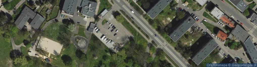 Zdjęcie satelitarne Parking całodobowy