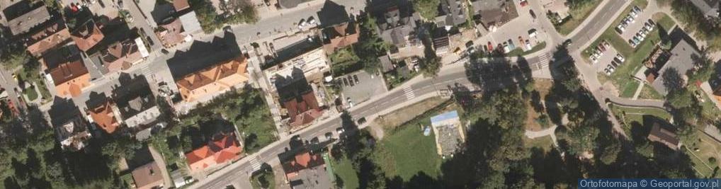 Zdjęcie satelitarne Parking Centrum
