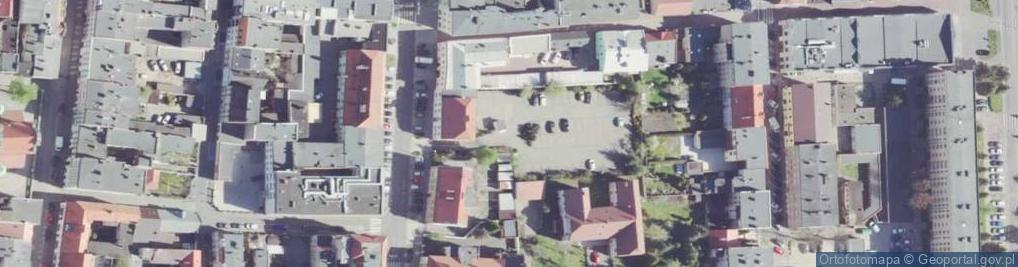 Zdjęcie satelitarne Parking hotelu Wieniawa. Ogólnodostępny