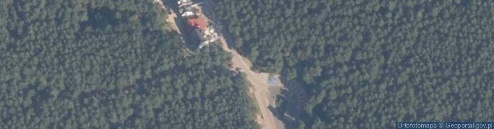 Zdjęcie satelitarne Parking leśny w Sztutowie