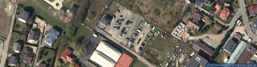 Zdjęcie satelitarne Parking Lotnisko 18