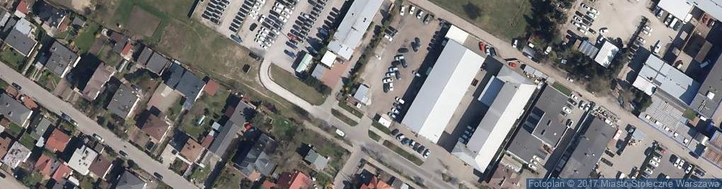 Zdjęcie satelitarne PARKING LOTNISKO P16