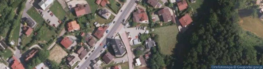 Zdjęcie satelitarne parking meta