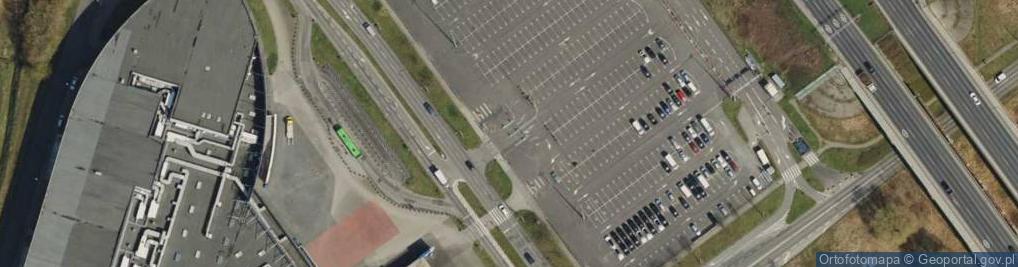 Zdjęcie satelitarne Parking Płatny-strzeżony