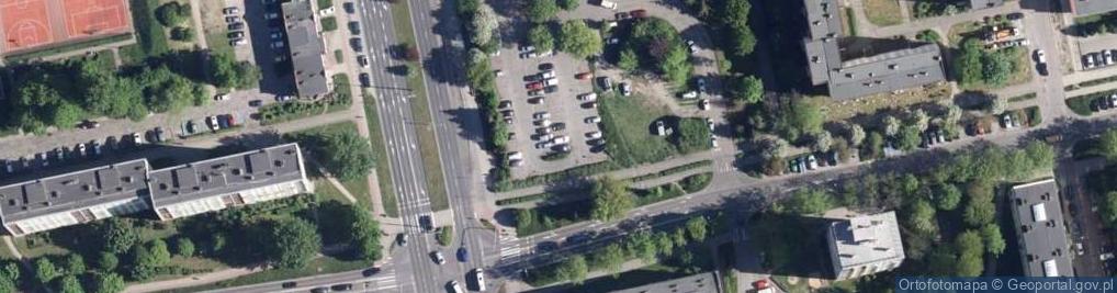 Zdjęcie satelitarne Parking Płatny-strzeżony