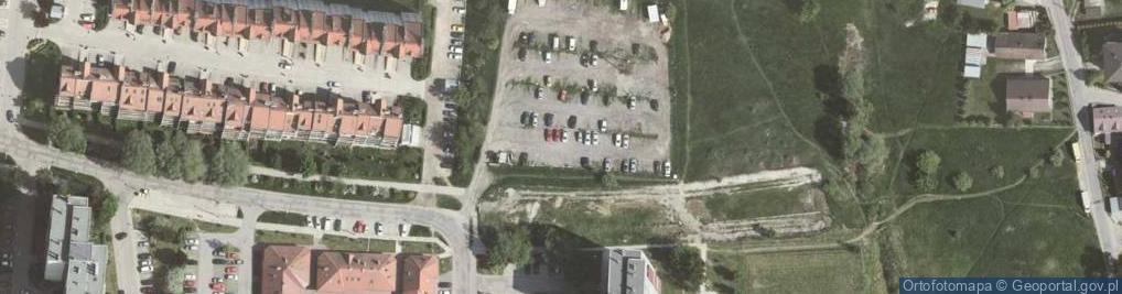 Zdjęcie satelitarne Parking Płatny-strzeżony