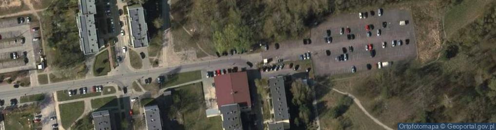Zdjęcie satelitarne Parking Płatny-strzeżony
