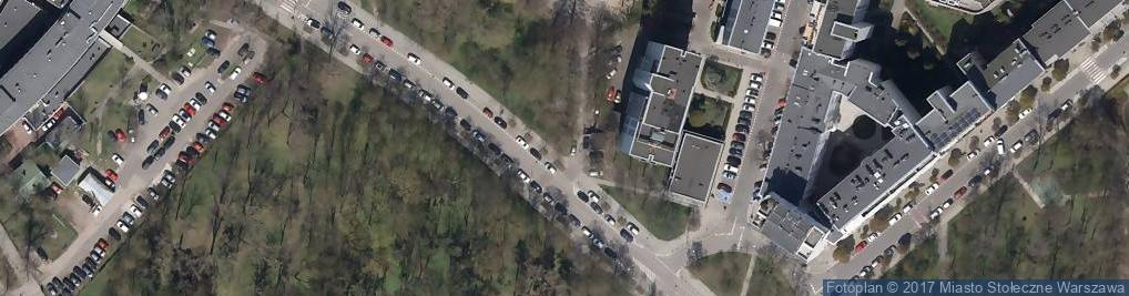 Zdjęcie satelitarne Parking Płatny-strzeżony