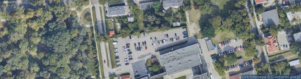 Zdjęcie satelitarne Parking Płatny-strzeżony