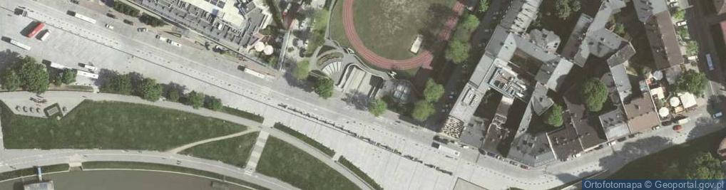 Zdjęcie satelitarne Parking podziemny Plac Na Groblach
