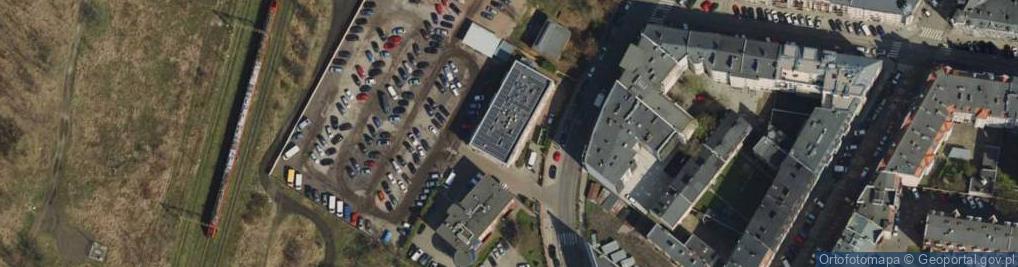 Zdjęcie satelitarne parking Pol-Nova