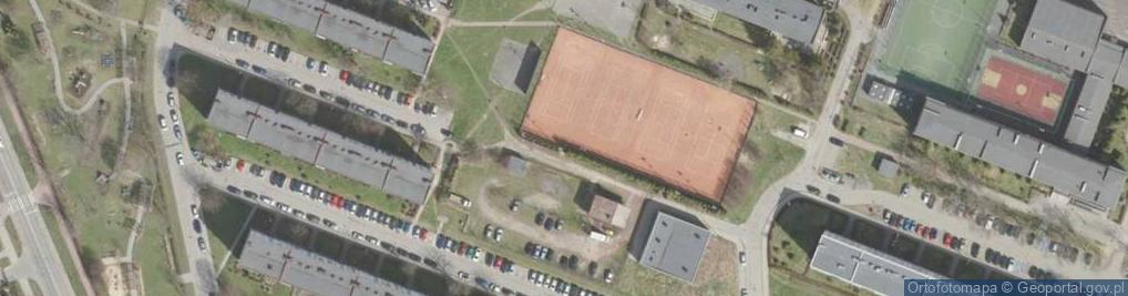 Zdjęcie satelitarne Parking przy Kortach