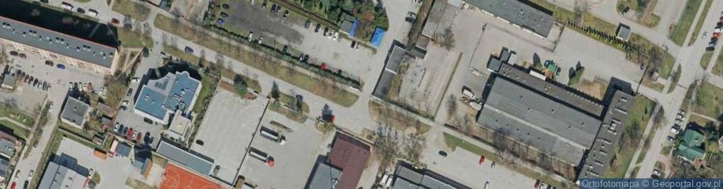 Zdjęcie satelitarne Parking REM-WOD