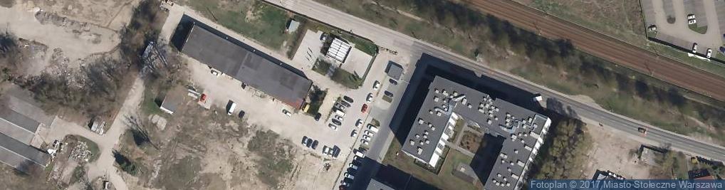 Zdjęcie satelitarne Parking Straży Miejskiej