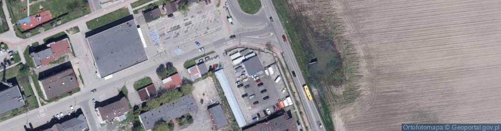 Zdjęcie satelitarne Parking strzeżony 24H ubezpieczony