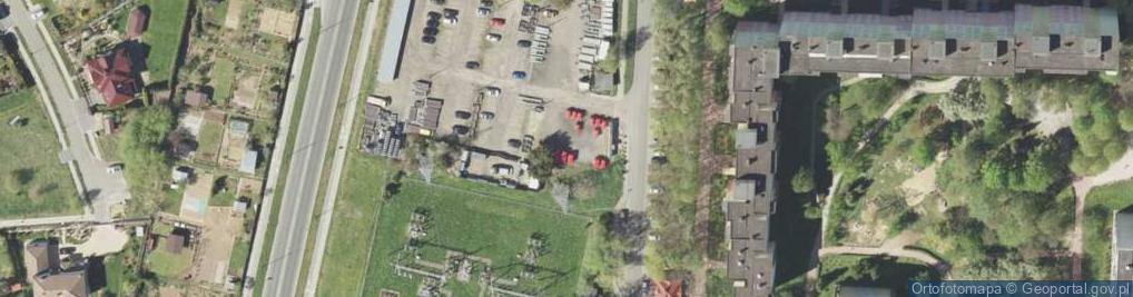 Zdjęcie satelitarne Parking Strzeżony 24h