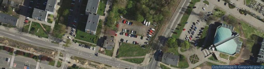 Zdjęcie satelitarne Parking strzeżony 24h