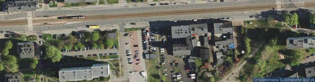 Zdjęcie satelitarne Parking Strzeżony monitorowany całodobowo