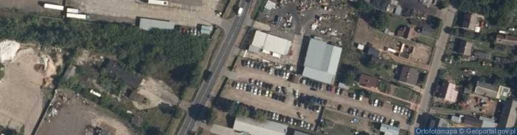 Zdjęcie satelitarne SOLID PARKING | Parking Lotnisko Modlin