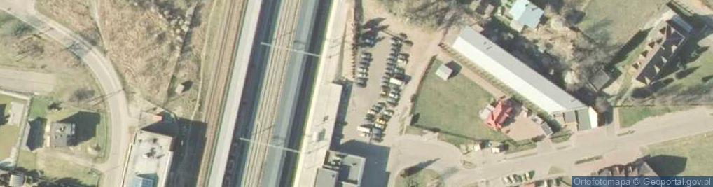 Zdjęcie satelitarne Strzeżony płatny parking 24 h