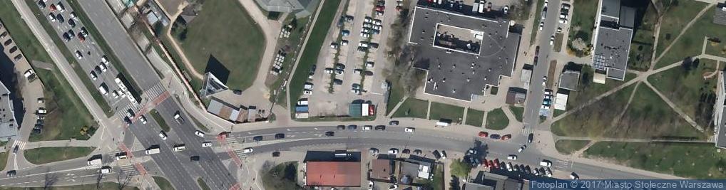 Zdjęcie satelitarne Uniwersum Usługowa Spółdzielnia Parking nr 21