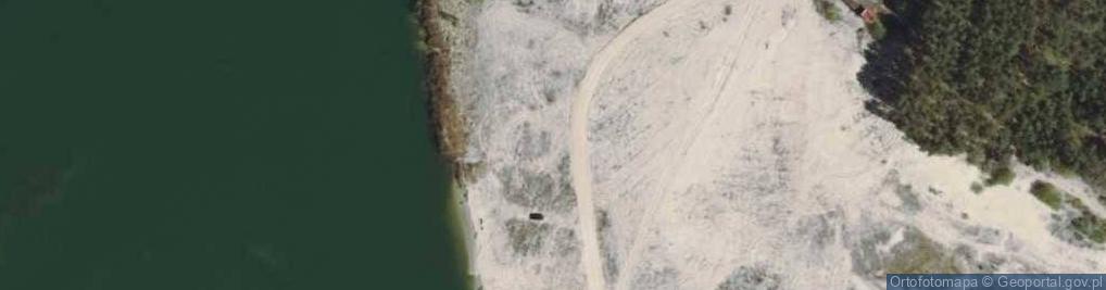Zdjęcie satelitarne Plaża naturystów