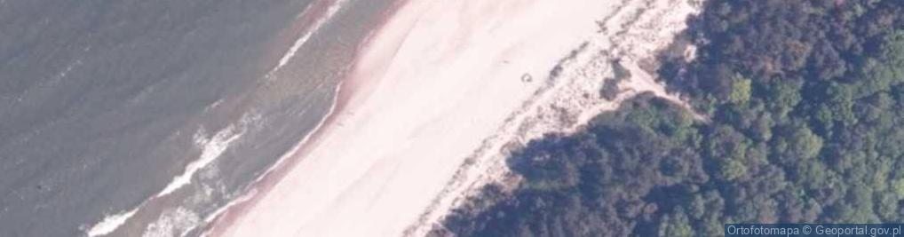 Zdjęcie satelitarne Dąbki