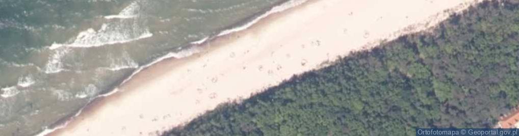 Zdjęcie satelitarne kąpielisko morskie sezonowe