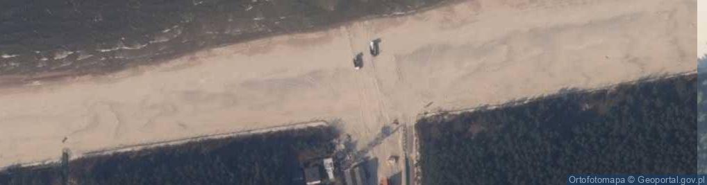 Zdjęcie satelitarne Kąty Rybackie