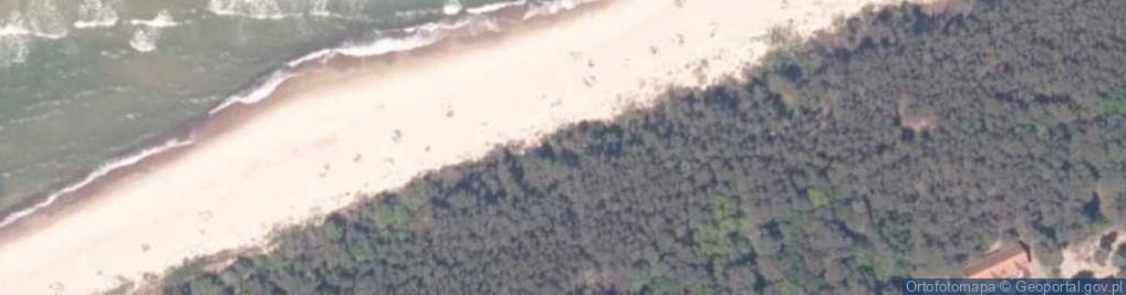 Zdjęcie satelitarne Plaża