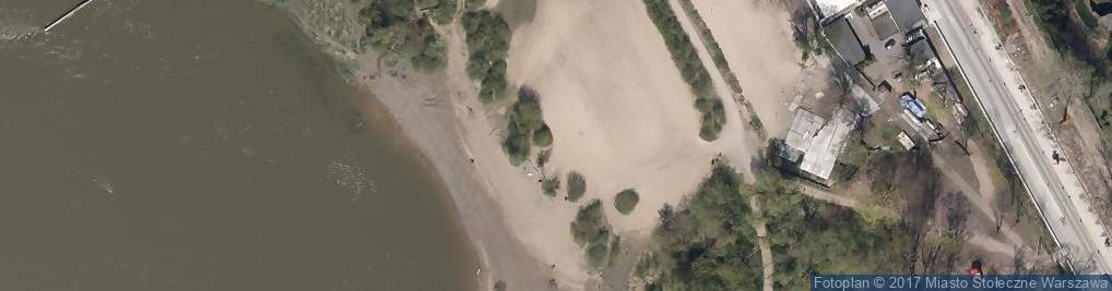 Zdjęcie satelitarne Plaża