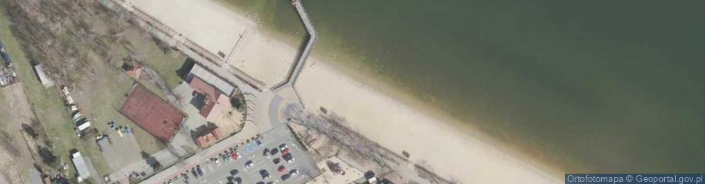 Zdjęcie satelitarne Pogoria 3 plaża główna