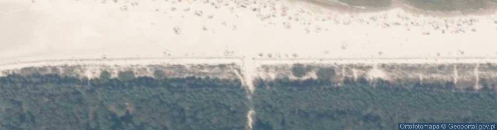 Zdjęcie satelitarne Wejście na plażę Karwia nr 47