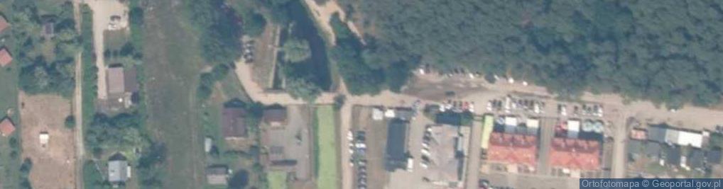 Zdjęcie satelitarne Wejście na plażę Karwia nr 48