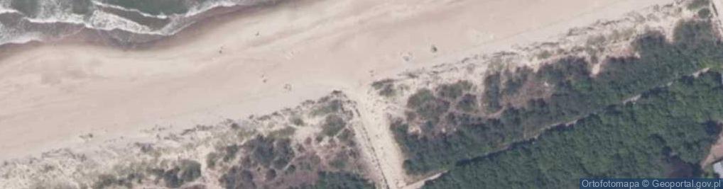 Zdjęcie satelitarne Wejście na plażę