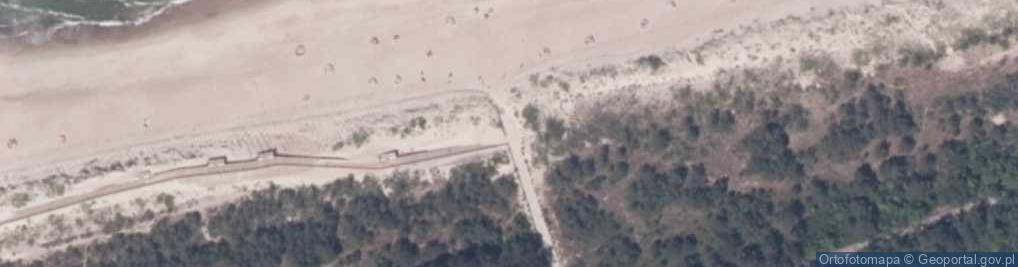 Zdjęcie satelitarne Wejście na plażę