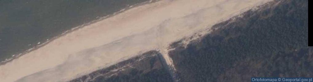 Zdjęcie satelitarne Wejście nr 23 Krynica Morska