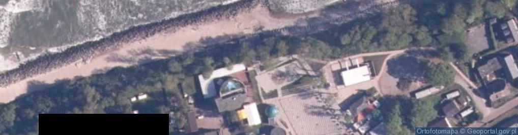 Zdjęcie satelitarne Zejście na plażę nr. 4