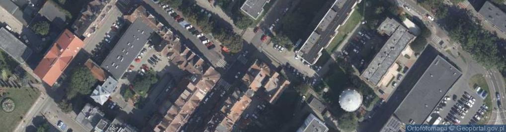 Zdjęcie satelitarne Plus Bank - Oddział