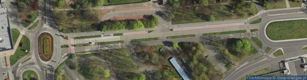 Zdjęcie satelitarne Park Śląski