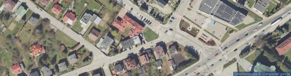 Zdjęcie satelitarne AP Boguchwała