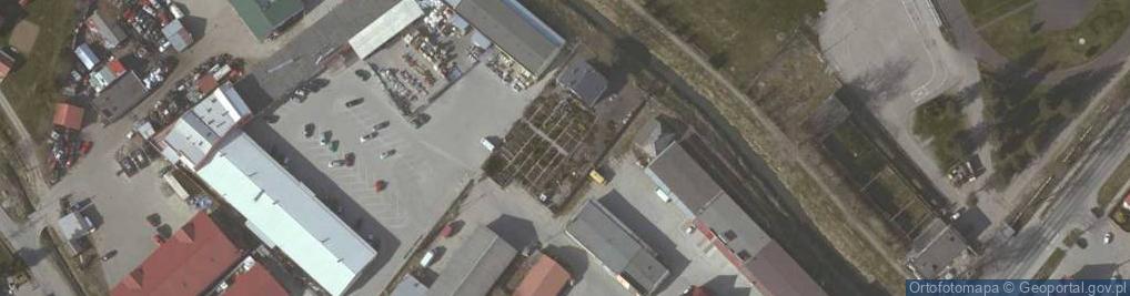 Zdjęcie satelitarne AP Brzozów